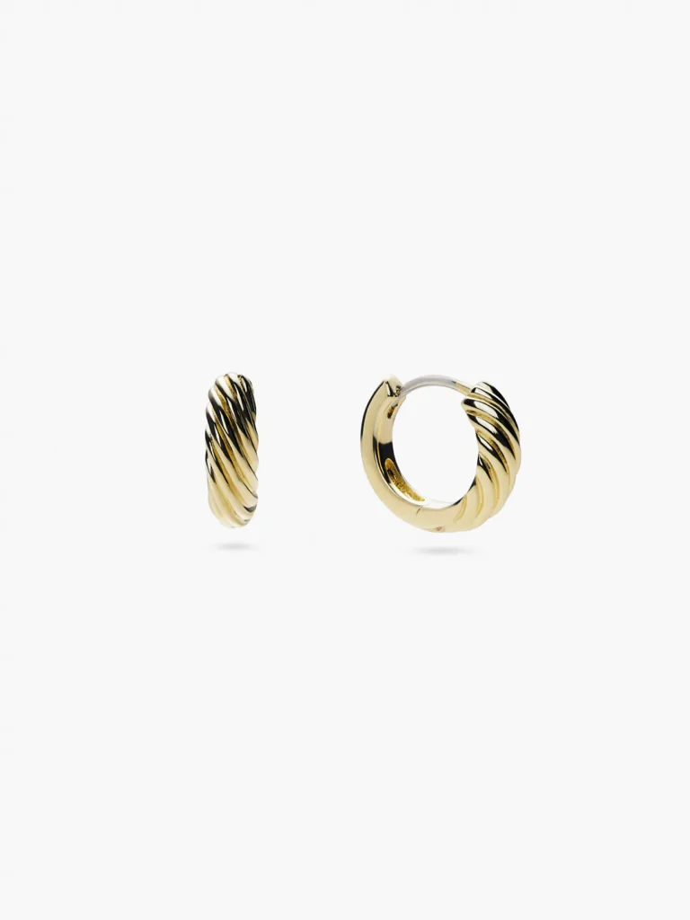 925 Silver Casey Hoops