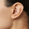 925 Silver Celestial Hoops - Image 2