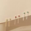 925 Silver Chain Earrings - Image 3