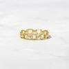 925 Silver Chain Link Ring