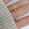 925 Silver Chain Link Ring - Image 6