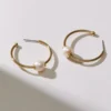 925 Silver Charis Hoops