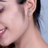 925 Silver Classic Initial Studs - Image 2