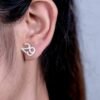 925 Silver Classic Numeric Studs - Image 2