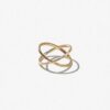 925 Silver Criss Cross Ring - Image 6