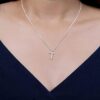 925 Silver Cross Pendant - Image 2