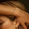925 Silver Cuban Link bracelet with classic links and bright finish