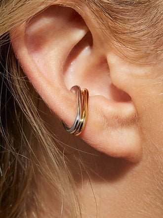 925 Silver Cuff Earrings