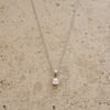 925 Silver Cushion Diamond Necklace - Image 5