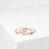 925 Silver Dainty Number Ring - Image 4