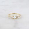 925 Silver Dainty Opal Ring - Image 6