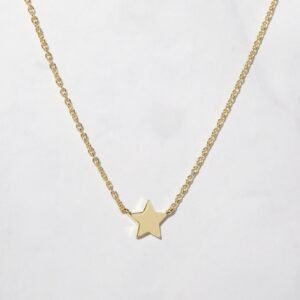 925 Silver Dainty Star Necklace
