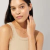 925 Silver Delicate Layers Bundle Necklace Set of 3 - Image 4
