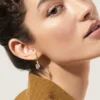 925 Silver Devin Snake Earrings - Image 3