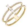 925 Silver Diamond Aligned Baguettes - Image 3