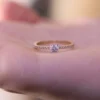 925 Silver Diamond Band - Image 7