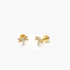 925 Silver Diamond Bee Helix Piercing