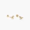 925 Silver Diamond Bee Helix Piercing - Image 3