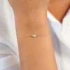 925 Silver Diamond Bracelet with refined pave-set sparkle