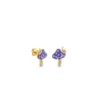 925 Silver Diamond Celestial Mushroom Stud