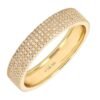 925 Silver Diamond Cigar Ring - Image 2