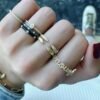 925 Silver Diamond Claw Ring - Image 6