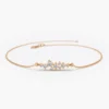 Bracelet showcasing premium CZ diamond sparkle and cluster detail
