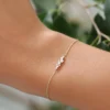 Nickel-free bracelet made from hypoallergenic sterling silver