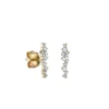 925 Silver Diamond Cocktail Bar Stud