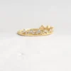 925 Silver Diamond Coronet Band with premium CZ diamond sparkle
