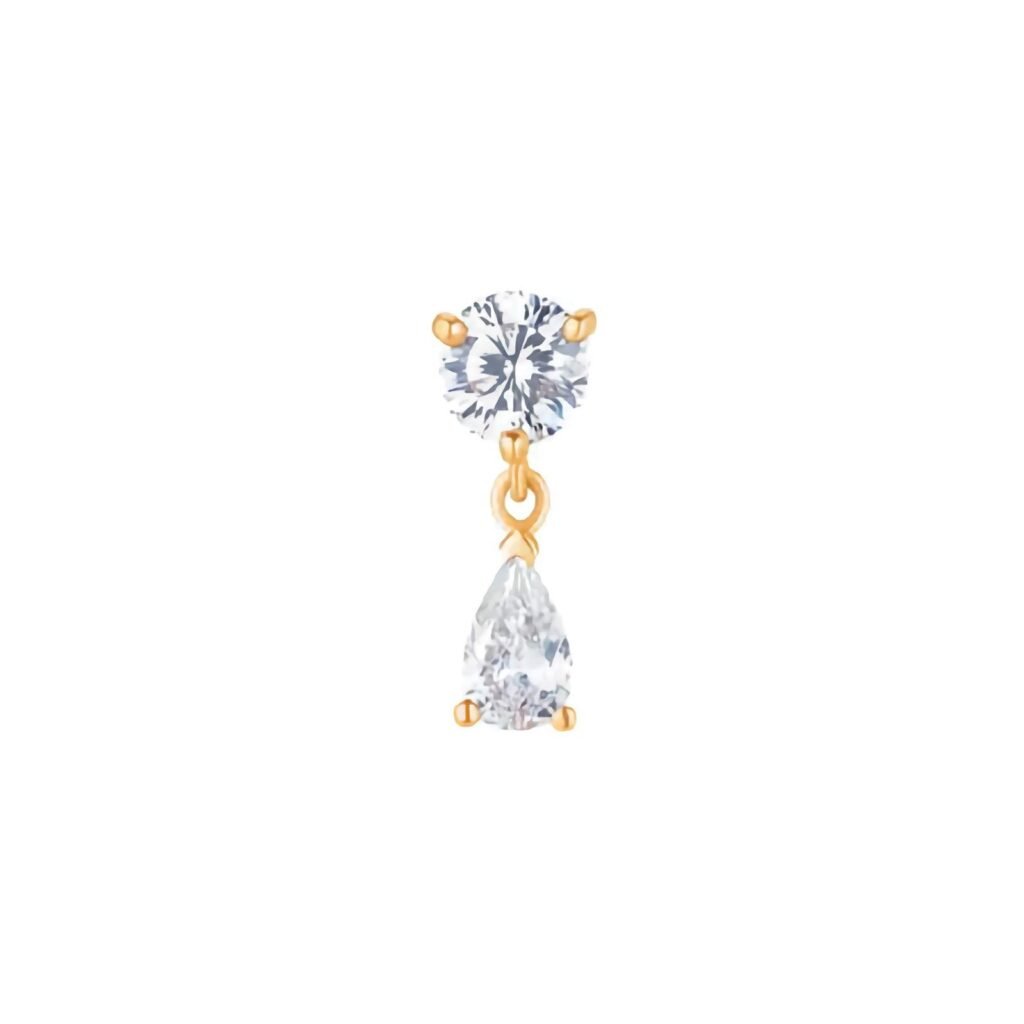 925 Silver Diamond Dazzle Earring