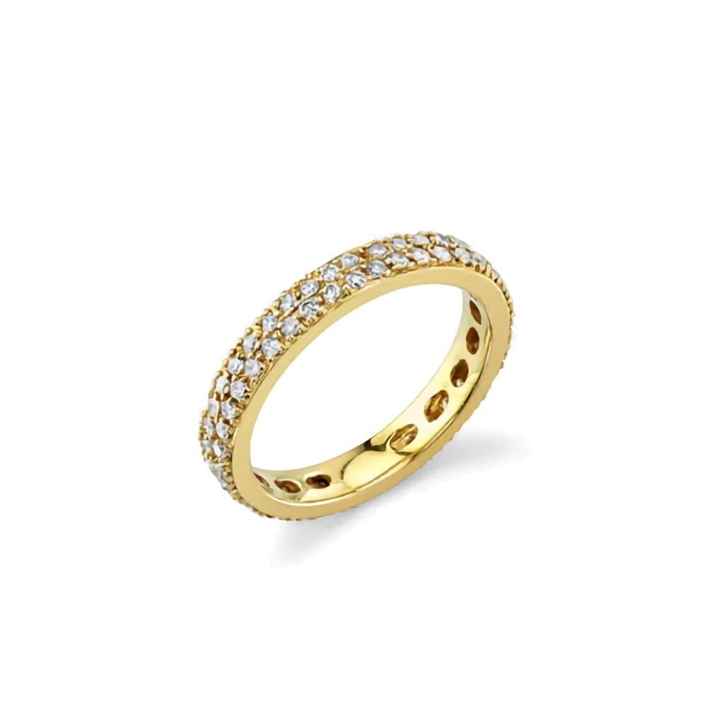 925 Silver Diamond Eternity Ring