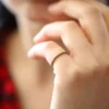 925 Silver Diamond Eternity Silver Band