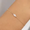 925 Silver Diamond Evil Eye Bracelet with Premium CZ Diamond sparkle
