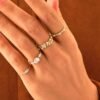925 Silver Diamond Ivy Ring - Image 2