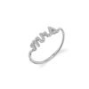 925 Silver Diamond Mrs. Ring - Image 3