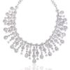 925 Silver Diamond Necklace Set - Image 2