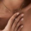925 Silver Diamond Necklace