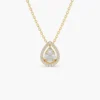 925 Silver Diamond Necklace - Image 2