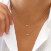 925 Silver Diamond Necklace - Image 7