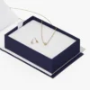 925 Sterling Silver pendant set with thick gold plating
