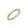 925 Silver Diamond Small Cocktail Eternity Ring