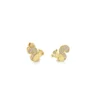 925 Silver Diamond Small Squirrel Stud