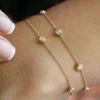 Bracelet featuring a single Premium CZ Diamond solitaire