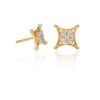 925 Silver Diamond Stud Earring featuring premium CZ diamond sparkle