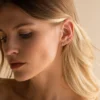 Timeless stud earrings with sparkling Premium CZ Diamond stones