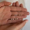 Classic stud earrings made from 925 Sterling Silver