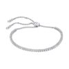 925 Silver Diamond Tennis Bracelet - Image 2