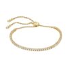 925 Silver Diamond Tennis Bracelet - Image 3
