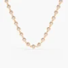 925 Silver Diamond Tennis Necklace - Image 7